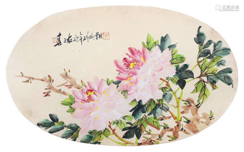 沈锡纯（1910～2008） 1976年作 春浓 镜框 设色纸本