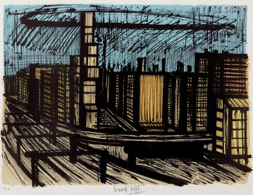 Bernard BUFFET 1928-1999
LE QUARTIER DE GINZA, TOKYO, 1981
L...