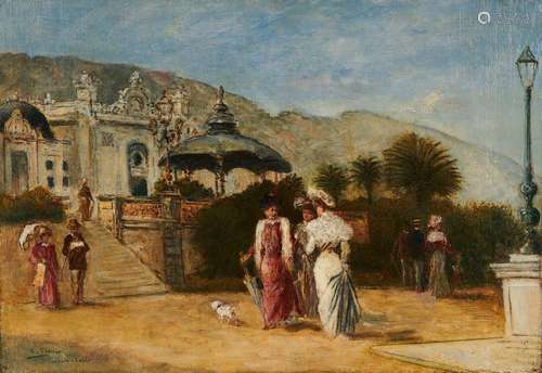 Charles François PÉCRUS 1826-1907
MONTE CARLO
Huile sur toil...