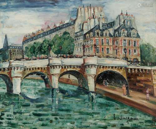 Lucien GENIN 1894-1953
LE PONT NEUF & L'ILE DE LA CI...