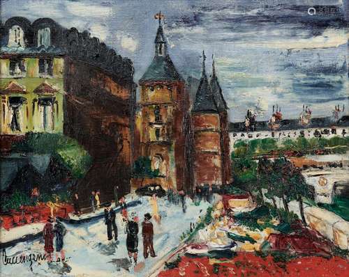 Lucien GENIN 1894-1953
LA CONCIERGERIE, PARIS
Huile sur toil...