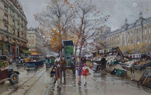 Eugène GALIEN-LALOUE 1854-1941
LES BOUQUINISTES SUR LES QUAI...