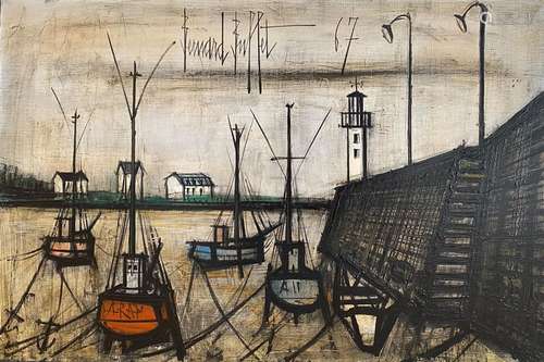 Bernard BUFFET 1928-1999
MARÉE BASSE, 1967 
Huile sur toile ...