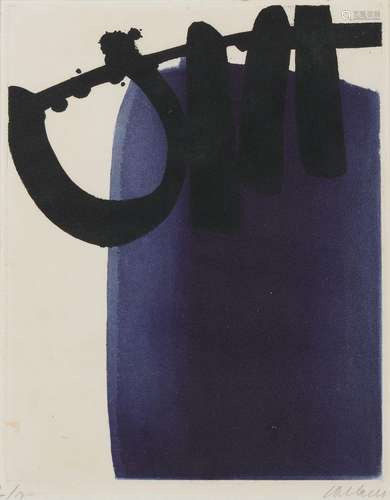 Pierre SOULAGES, né en 1919
EAU-FORTE XXI, 1972 
Eau-forte e...