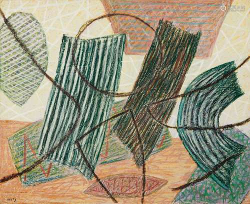 Henri GOETZ 1909-1989
COMPOSITION ABSTRAITE
Pastel à l’huile...