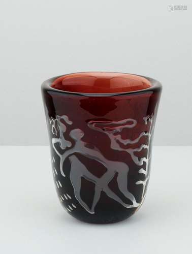 Edvin ÖHRSTRÖM 1906-1994
Vase Ariel  
Numéroté 921 pour la m...