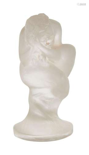 LALIQUE France Épreuve en verre pressé mouléDe la série des ...