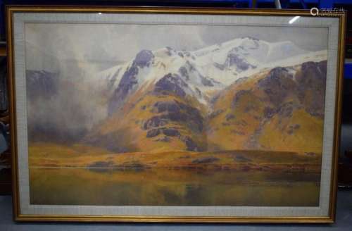 George Cockram (1861-1950) British, Watercolour, Landscape. ...