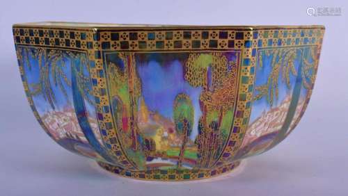 A WEDGWOOD FAIRYLAND LUSTRE PORCELAIN BOWL by Daisy Makeig J...