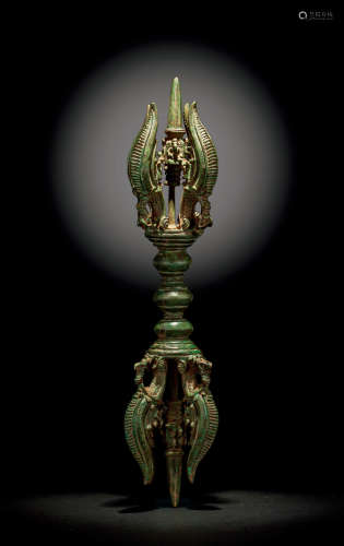 爪哇11世紀 銅金剛杵