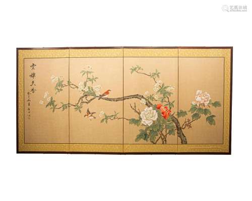 A SET OF CHINESE PAINTING