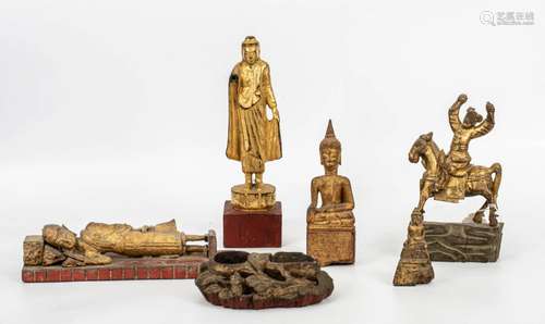 A SET OF ASIAN BUDHHA