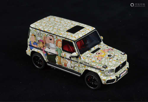 德国奔驰汽车公司“奔驰（Benz）G63 Family Guy恶搞之家”1:18限量版...