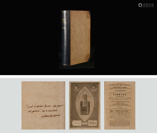 清 道光三年（1823）出版《放山居珍藏中国古董艺术品》专拍图录精装本...