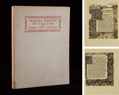 1937伦敦出版《维利马的祈祷》硬皮精装本一册全。
