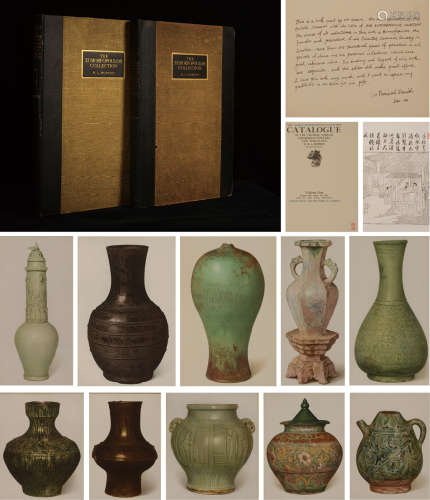 1928年伦敦出版《尤摩弗帕勒斯藏中国瓷器》一组两册（本组书籍为“西...