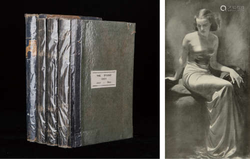 1931、1935、1940年出版《工作室：美术和实用艺术的插图杂志》一组4册...