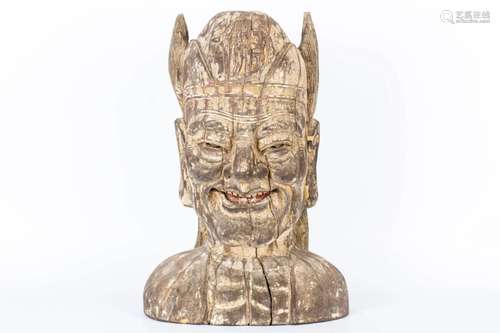 20TH CENTURY JIGONG WOOD AVATAR