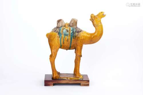 TANG DYNASTY SANCAI CAMEL (WITH DAMAGE)