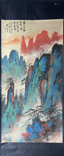 chinese liu haisu's painting
