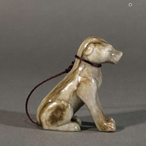 Jade Dog Ornament, China
