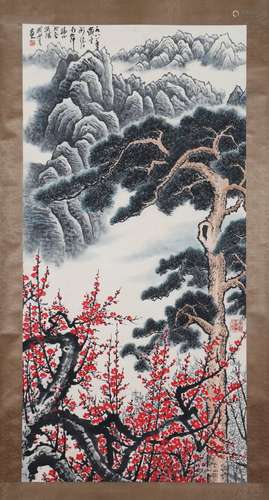 chinese guan shanyue's painting