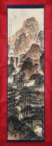 chinese fu baoshi's painting