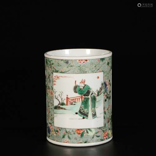 Famille Verte Porcelain 