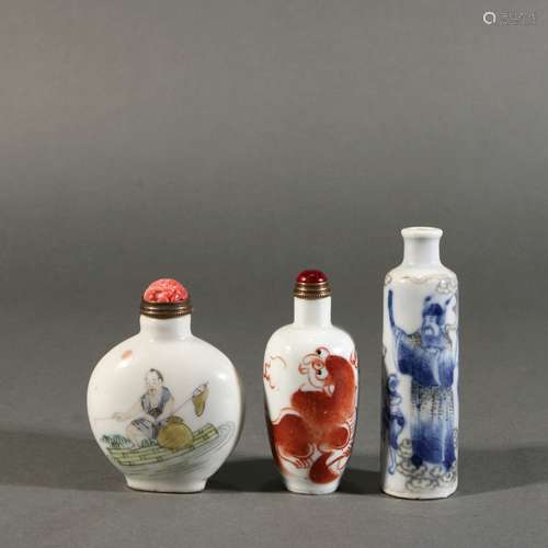 Group Of Snuff Bottles, China