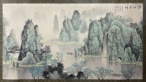 chinese bai xueshi's painting