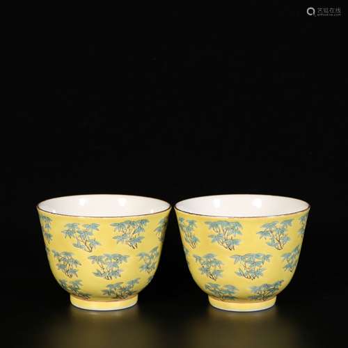 Yellow Glaze Porcelain 