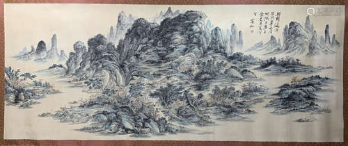 chinese huang binhong's painting