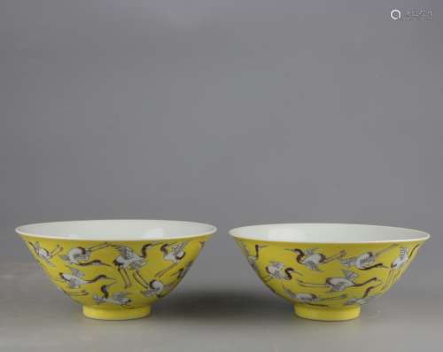 Qing Dynasty Daoguang Period Famille Rose Porcelain Bowl
, C...