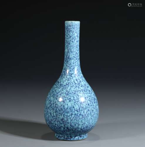Lujun Glaze Porcelain Bottle, China
