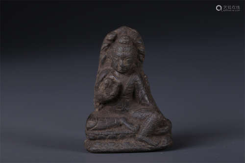 A Clay Tsha-Tsha of Sakyamuni Buddha.