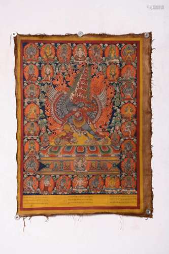 THANGKA OF YAMANTAKA