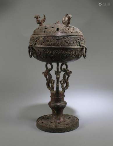 A BRONZE CENSER