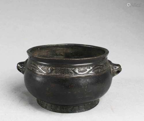 CHINESE BRONZE CENSER