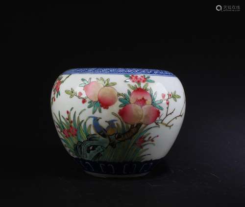 CHINESE PORCELAIN INK WASHER