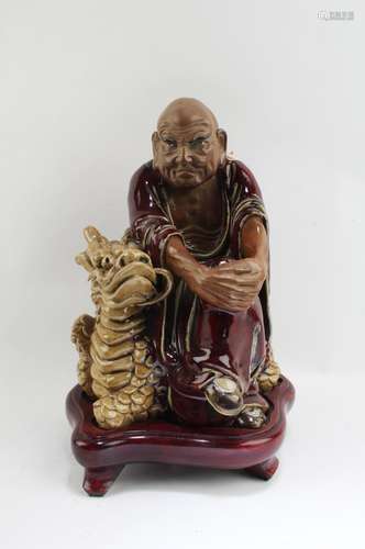 CHINESE SHIWAN FIGURINE