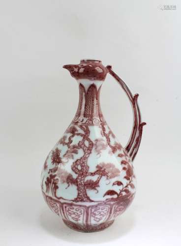 CHINESE IRON RED EWER