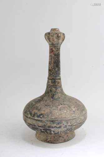 A BRONZE VASE