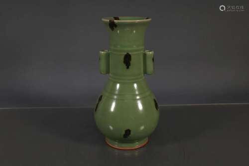 The Fabulous Long Quan Kiln Stippling Vase with