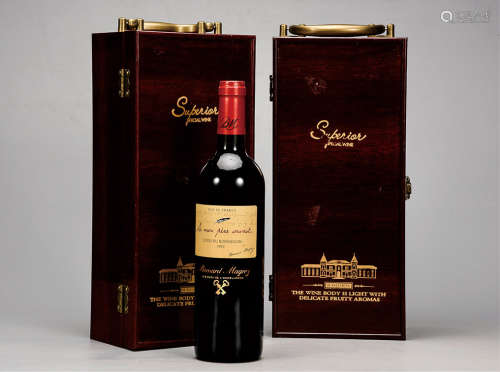 法国2010年追忆干红葡萄酒  礼盒装