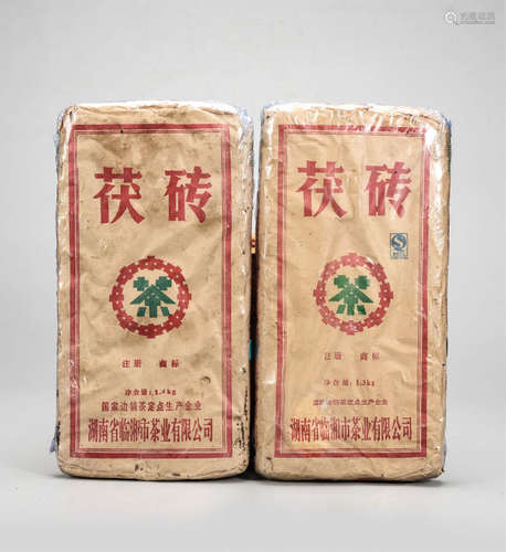 中茶边销茯砖  药用价值极高