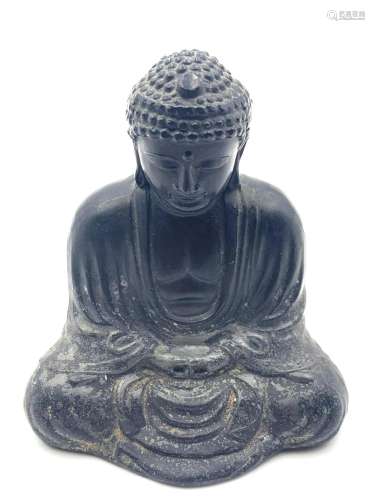 Japanese Cast Iron Buddha