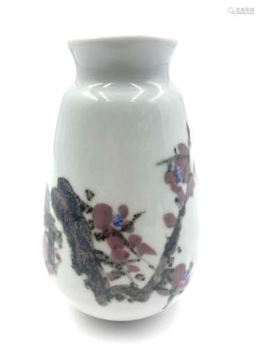 Porcelain Cherry Blossom Vase