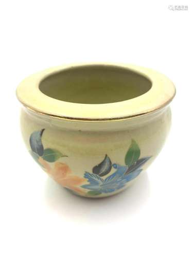 Miniature Porcelain Flower Pot