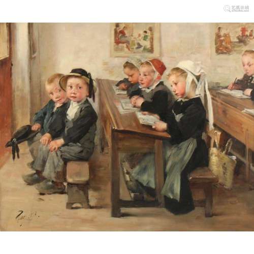 JEAN JULES HENRY GEOFFROY (FRENCH, 1853-1924).