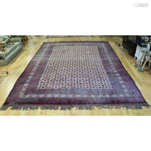 Vintage & Finely Hand Woven Carpet.